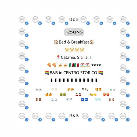 카타니아 Ksuns B&B 외부 사진