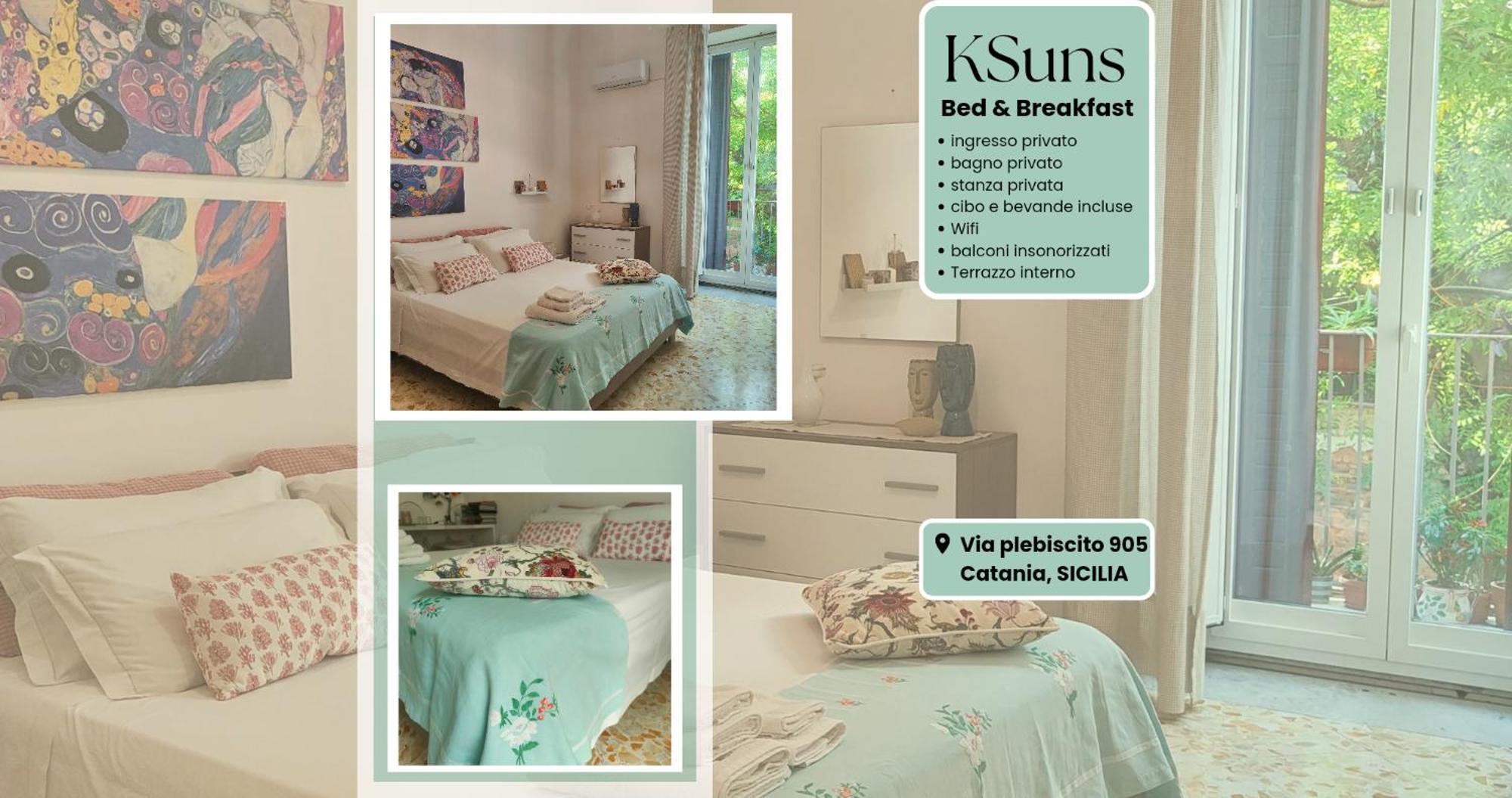 카타니아 Ksuns B&B 외부 사진