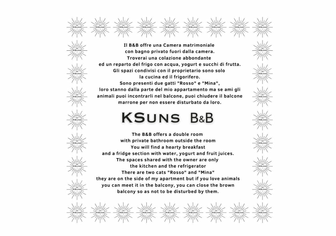 카타니아 Ksuns B&B 외부 사진